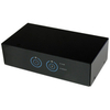2PORT USB 3 VGA KVM SWITCH WITHCABLES AND AUDIO
