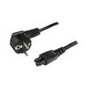 3 SLOT POWER CORD - EU MAINS TOIEC320 C5 POWER CORD - 0.75MM+