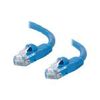 Cbl/0.5M Mlded/Btd Blue CAT5E PVC UTP P
