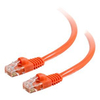 Cbl/0.5M Mlded/Btd Orange CAT5E PVC UTP