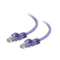 Cbl/0.5M Purple CAT6 PVC Snagless UTP
