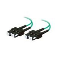 Cbl/5m SC SC Duplex 50/125 10GIG Aq Fbr