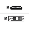HDMI PLUG TO DVI PLUG GOLDSERIES AUDIO/VIDEO CABLE 2MTR