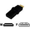 HDMI Plug to HDMI Socket Swivel Adaptor