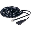 Jabra Quick Detach Module Plug Cord Coiled Cable