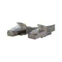 STARTECH 1 ft Cat 6a Gray Shielded Molded 10 Giga