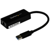 StarTech.com USB31000SPTB USB 3.0 to Gigabit Ethernet Adapter NIC w/ U