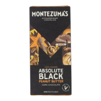 Chocolate Peanut Butter Bar Vegan & Keto. Absolute Black Peanut Butter