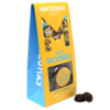 Dark Chocolate with Salted Caramel Half Moonies Vegan Chocolates