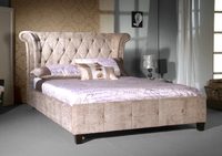 Limelight Epsilon Mink Upholstered Bed Frame