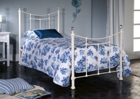 Limelight Metis Metal Bed Frame - Ivory