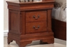 Louie 2 Drawer Cabinet Dark