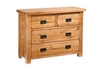 Rustic Oak 2+2 Chest