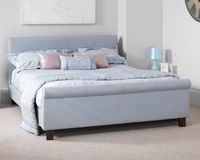 Serene Hazel Upholstered Bed Frame