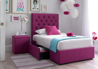 Skye Pink Drawer Bed