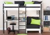 Stompa Uno Nero High Sleeper Bed - Frame Only