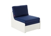 Stompa UNOS Single Chair Bed - Blue