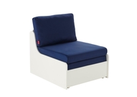 Stompa UNOS Single Chair Bed - Blue
