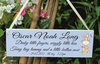 Birth Wooden Door Sign
