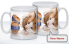 Cat and String Personalised Mug