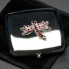 Dragonfly Engraved Compact Mirror
