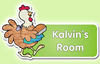 Hen Door Plate