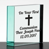 Holy Communion Keepsake Glass Block