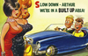 Hot & Steamy Saucy Postcard Poster for Him