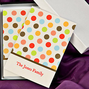 Lots of Dots Personalised Stationery