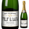 Metro - Personalised Anniversary Champagne