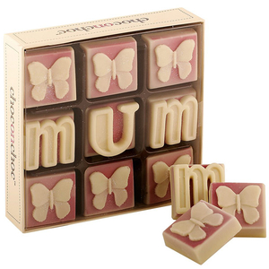 Mum With Butterflies Chocolate Box