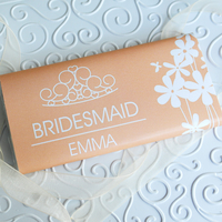Personalised Bridesmaid Chocolate Bar