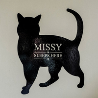 Personalised Cat Wall Sticker