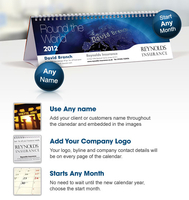 Personalised Corporate Calendar