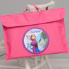 Personalised Pink Disney Frozen Library Bag