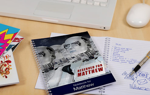 Personalised Science Fiction Robot Notebook