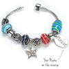 Rainbow Charm Bracelet - Butterfly Charm