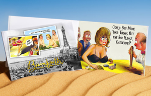 Saucy Postcard Book for Her