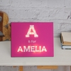Scribble Alphabet Illuminated Canvas