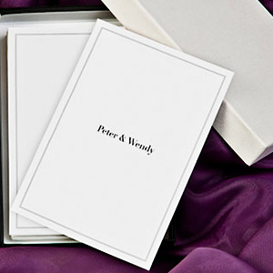 Simplicity Personalised Stationery