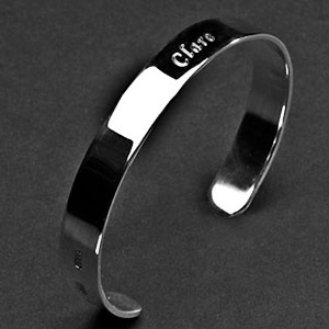 Sterling Silver Torque Bangle