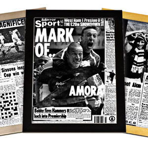 West Ham Framed Reprints