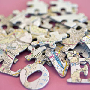 Where We First Met" Romantic Jigsaw Puzzle "