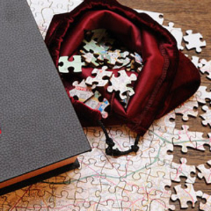 Where We First Met" Wooden Jigsaw Puzzle "