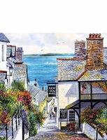 CLOVELLY BOX SETS OF 2 X 1000 PIECE PUZZLES