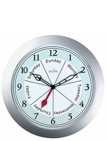 DAY OF THE WEEK WALL CLOCK