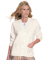 Embroidered Cardigan