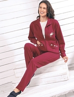 Embroidered Leisure Suit