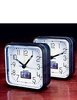 GLOW - IN - THE - DARK ALARM CLOCK WITH TEMPERATURE GAUGE
