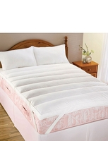 Lumbar Support Feather Mattress Topper by Downland